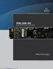 Algolith FRS-1002-MD Manual pdf manual